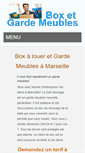 Mobile Screenshot of marseille.box-garde-meubles.com